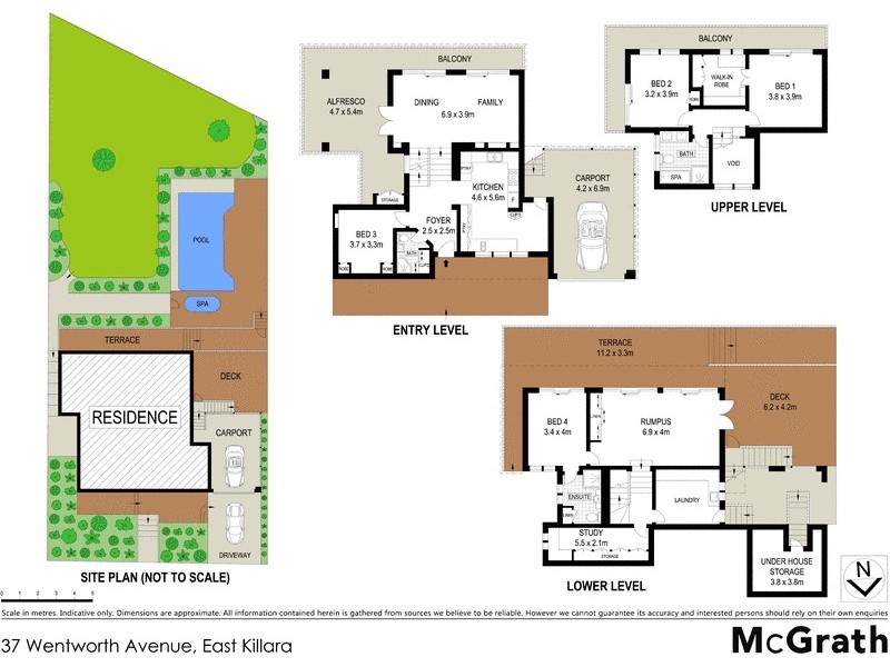 37 Wentworth Avenue, Killara NSW 2071 Floorplan