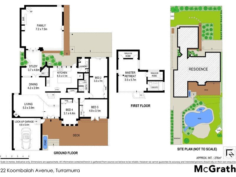 22 Koombalah Avenue, Turramurra NSW 2074 Floorplan