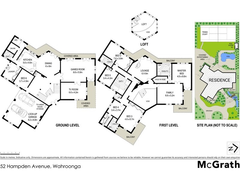 52 Hampden Avenue, Wahroonga NSW 2076 Floorplan