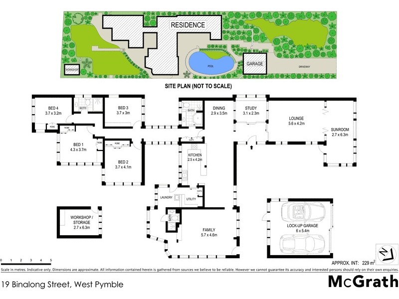 19 Binalong Street, West Pymble NSW 2073 Floorplan