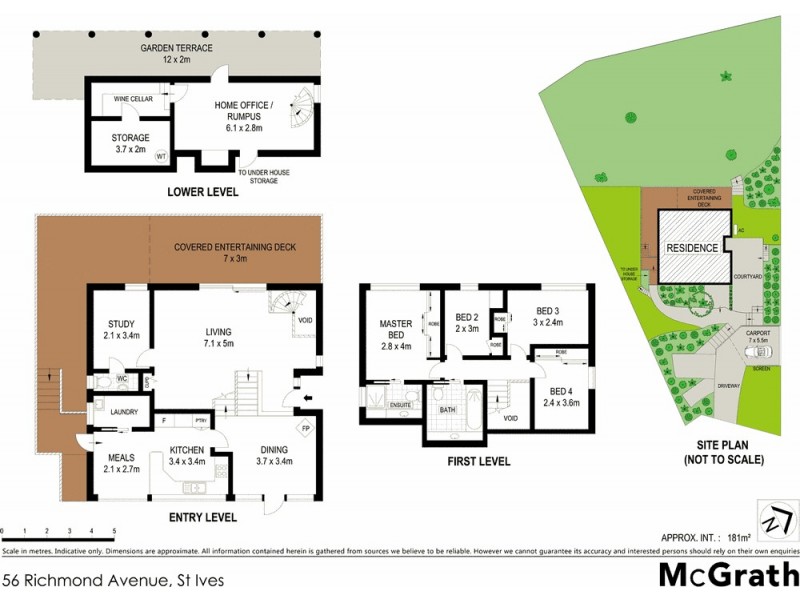 56 Richmond Avenue, St Ives NSW 2075 Floorplan
