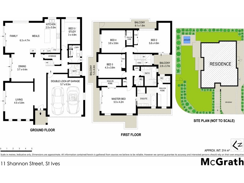 11 Shannon Street, St Ives NSW 2075 Floorplan