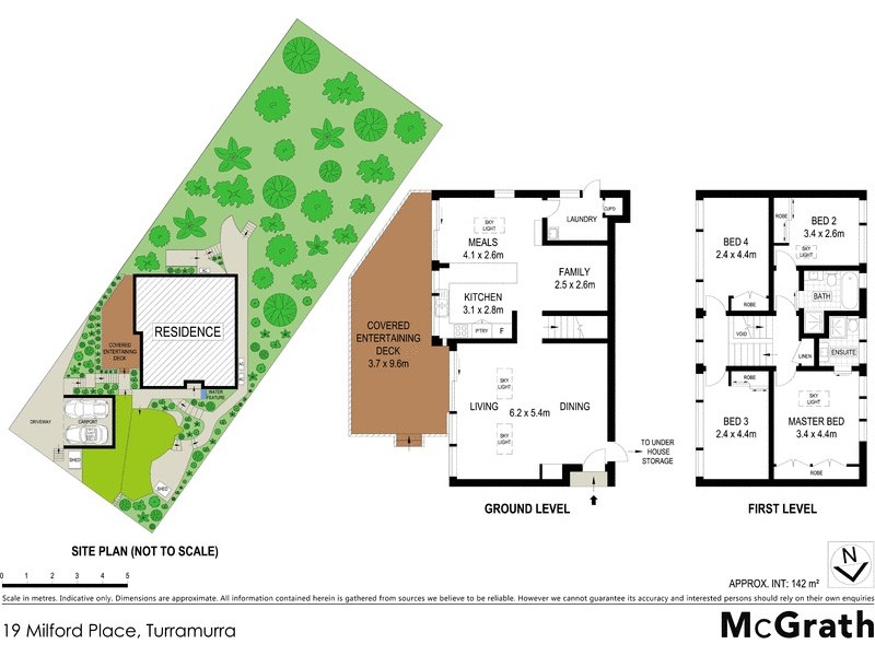 19 Milford Place, Turramurra NSW 2074 Floorplan