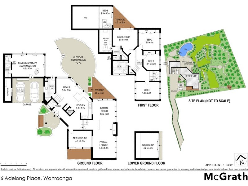 6 Adelong Place, Wahroonga NSW 2076 Floorplan