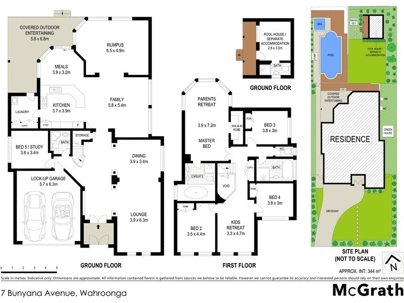 7 Bunyana Avenue, Wahroonga NSW 2076 Floorplan