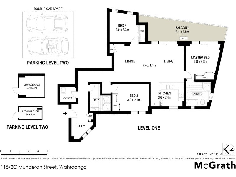 115/2C Munderah Street, Wahroonga NSW 2076 Floorplan