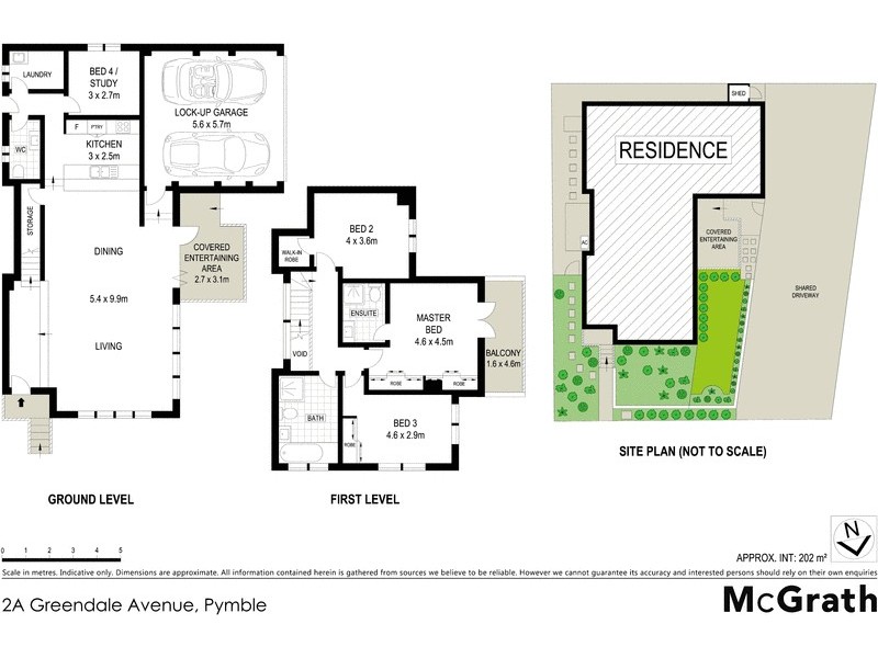 2A Greendale Avenue, Pymble NSW 2073 Floorplan