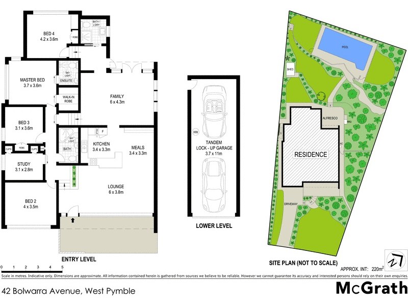 42 Bolwarra Avenue, West Pymble NSW 2073 Floorplan