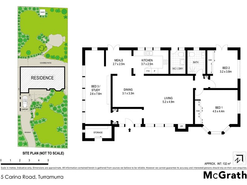 5 Carina Road, Turramurra NSW 2074 Floorplan