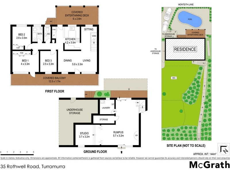 35 Rothwell Road, Turramurra NSW 2074 Floorplan