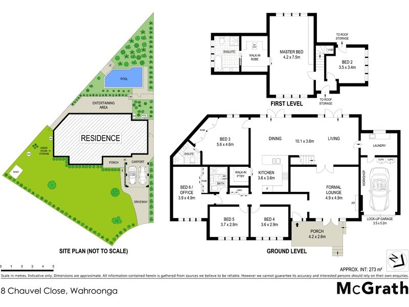 8 Chauvel Close, Wahroonga NSW 2076 Floorplan