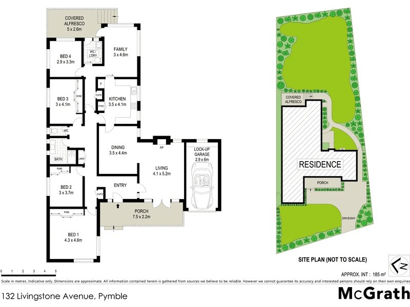 132 Livingstone Avenue, Pymble NSW 2073 Floorplan