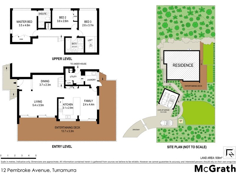 12 Pembroke Avenue, Turramurra NSW 2074 Floorplan