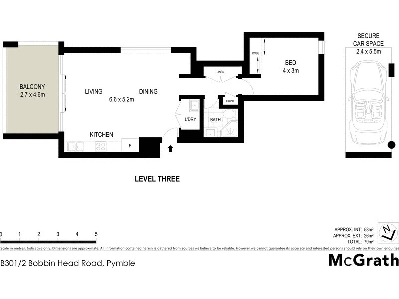 B301/2 Bobbin Head Road, Pymble NSW 2073 Floorplan