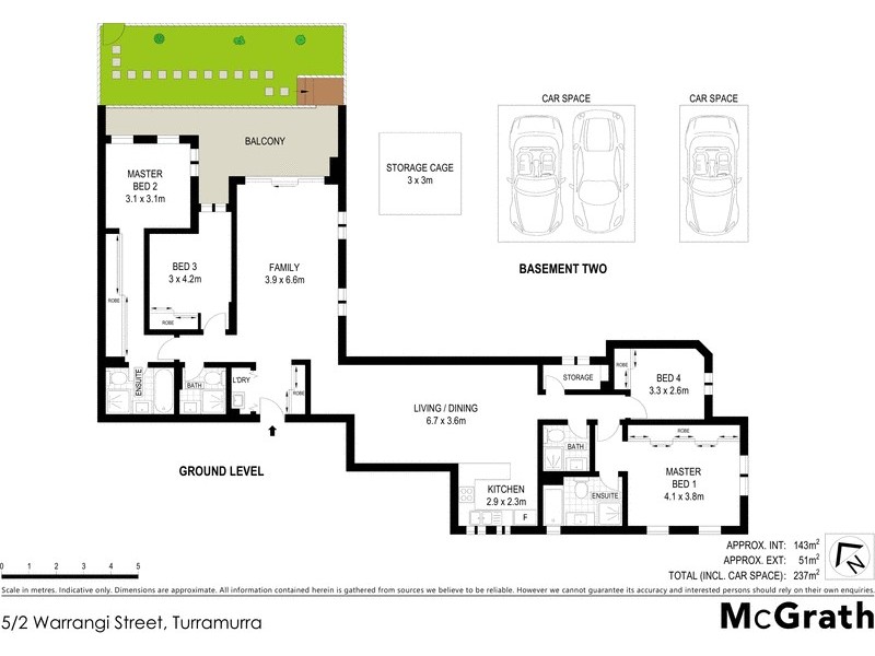 5/2 Warrangi Street, Turramurra NSW 2074 Floorplan