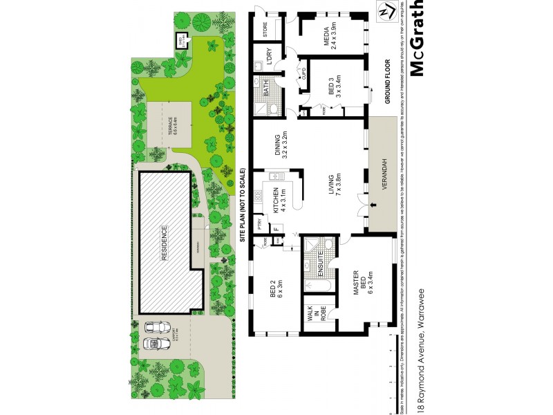 18 Raymond Avenue, Warrawee NSW 2074 Floorplan