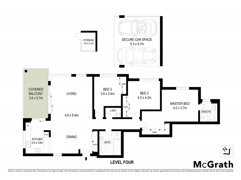 29/6 Clydesdale Place, Pymble NSW 2073 Floorplan