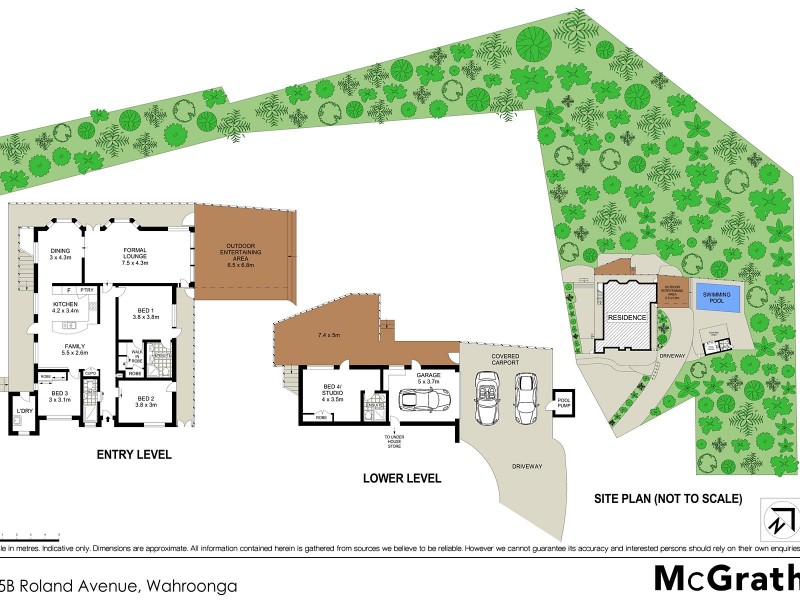 75B Roland Avenue, Wahroonga NSW 2076 Floorplan