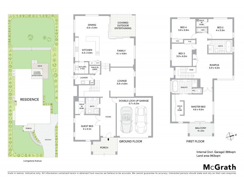 141 Livingstone Avenue, Pymble NSW 2073 Floorplan