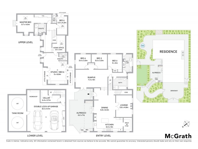 4 Bradford Street, Pymble NSW 2073 Floorplan