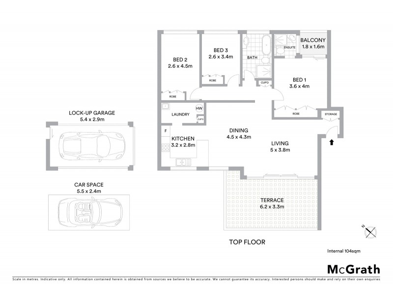 29/1292 Pacific Highway, Turramurra NSW 2074 Floorplan