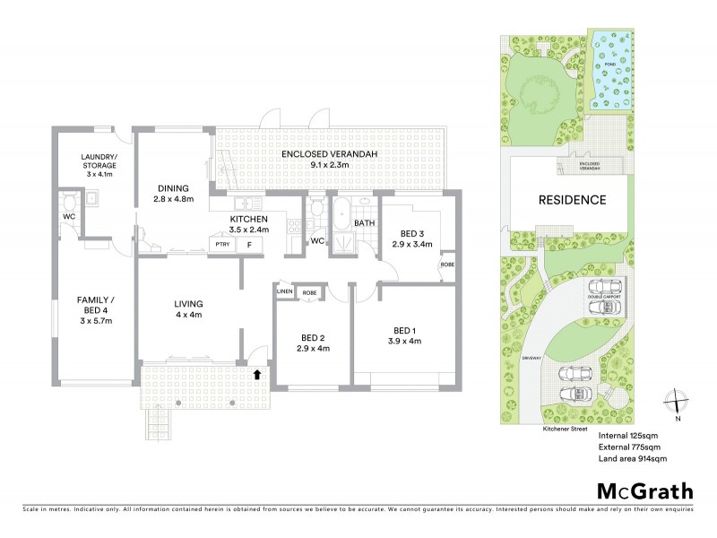 32 Kitchener Street, St Ives NSW 2075 Floorplan