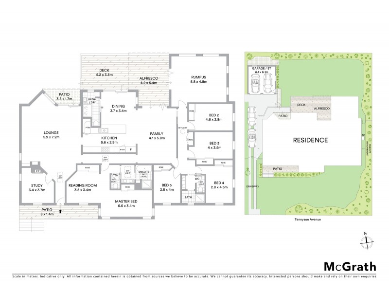 27 Tennyson Avenue, Turramurra NSW 2074 Floorplan