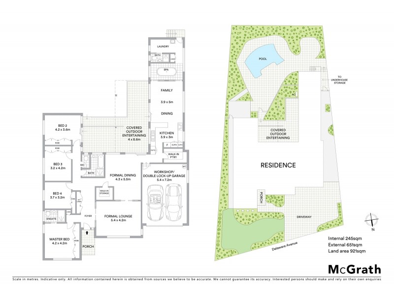 20 Delaware Avenue, St Ives NSW 2075 Floorplan