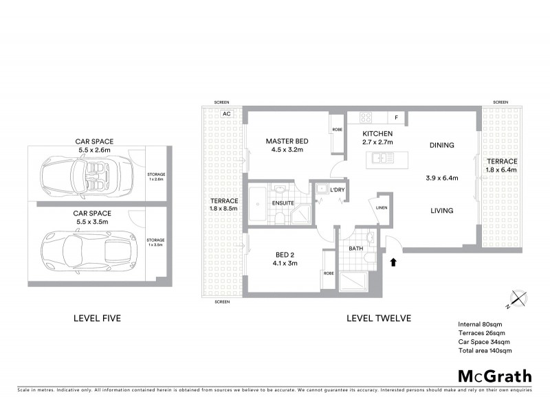 1218/8 Avon Road, Pymble NSW 2073 Floorplan