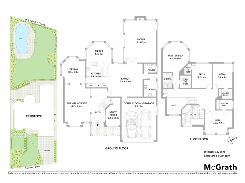 12 Greenway Drive, Pymble NSW 2073 Floorplan