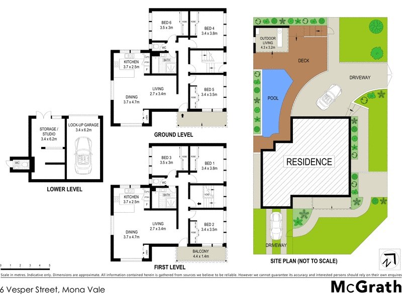6 Vesper Street, Mona Vale NSW 2103 Floorplan