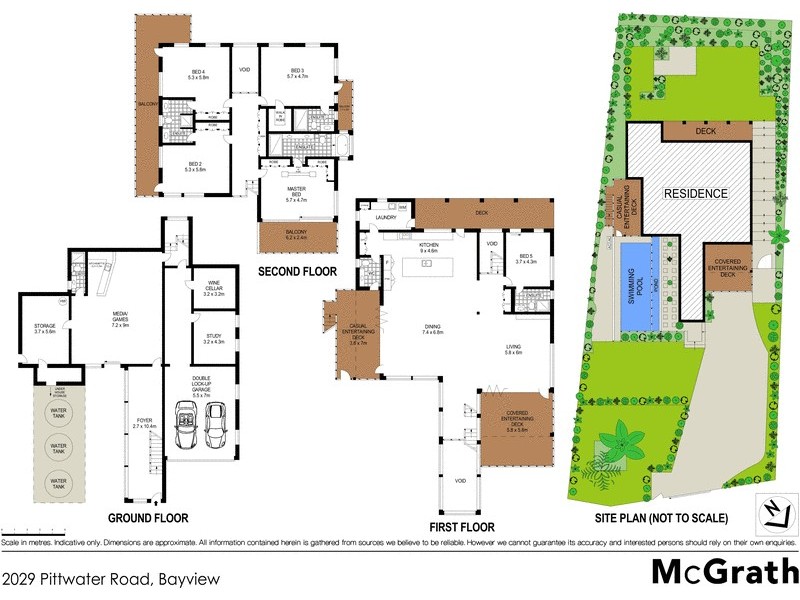 2029 Pittwater Road, Bayview NSW 2104 Floorplan