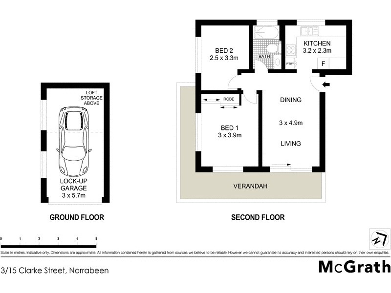 3/15 Clarke Street, Narrabeen NSW 2101 Floorplan