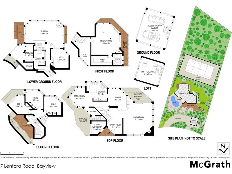 7 Lentara Road, Bayview NSW 2104 Floorplan
