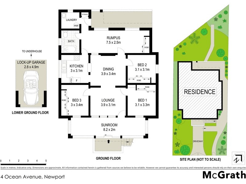 4 Ocean Avenue, Newport NSW 2106 Floorplan