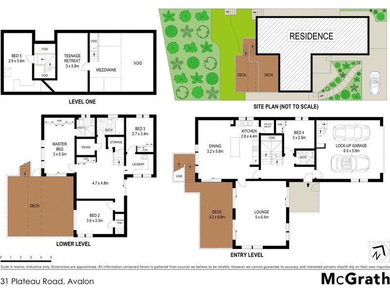 31 Plateau Road, Avalon Beach NSW 2107 Floorplan