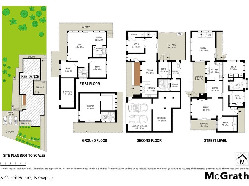 6 Cecil Road, Newport NSW 2106 Floorplan