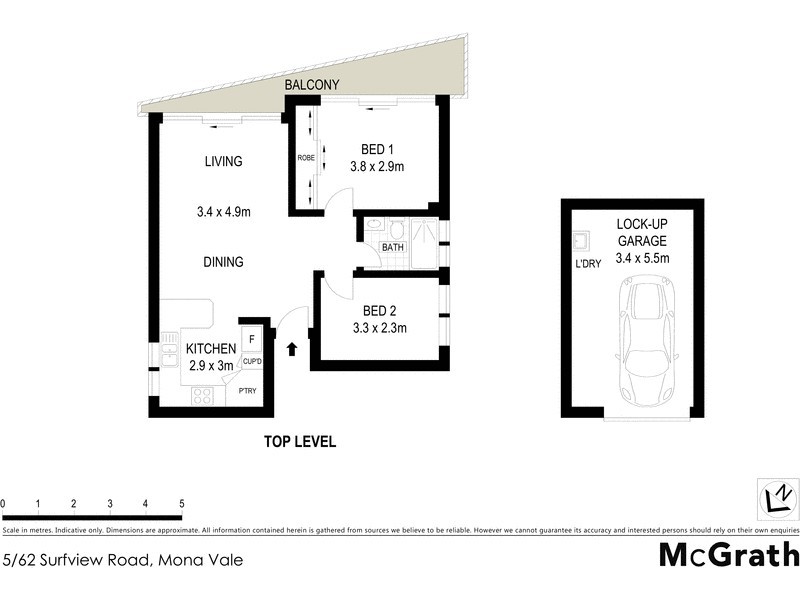 5/62 Surfview Road, Mona Vale NSW 2103 Floorplan