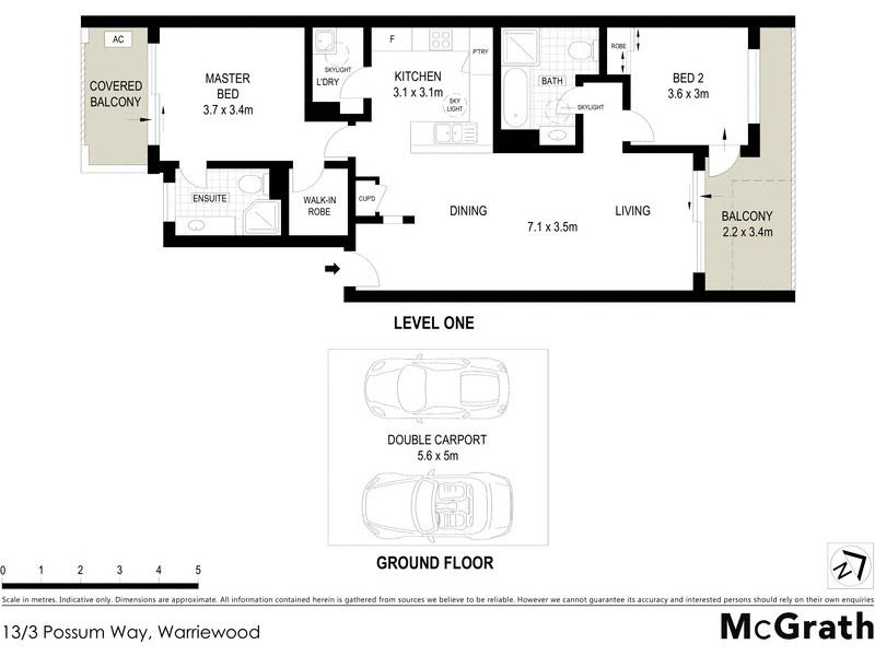 13/3 Possum Way, Warriewood NSW 2102 Floorplan