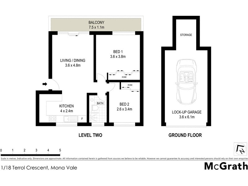 1/18 Terrol Crescent, Mona Vale NSW 2103 Floorplan