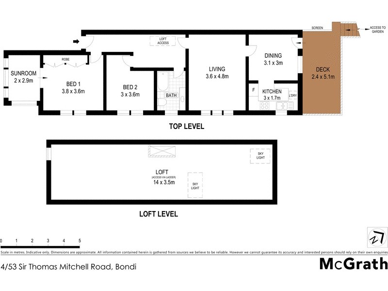 4/53 Sir Thomas Mitchell Road, Bondi NSW 2026 Floorplan