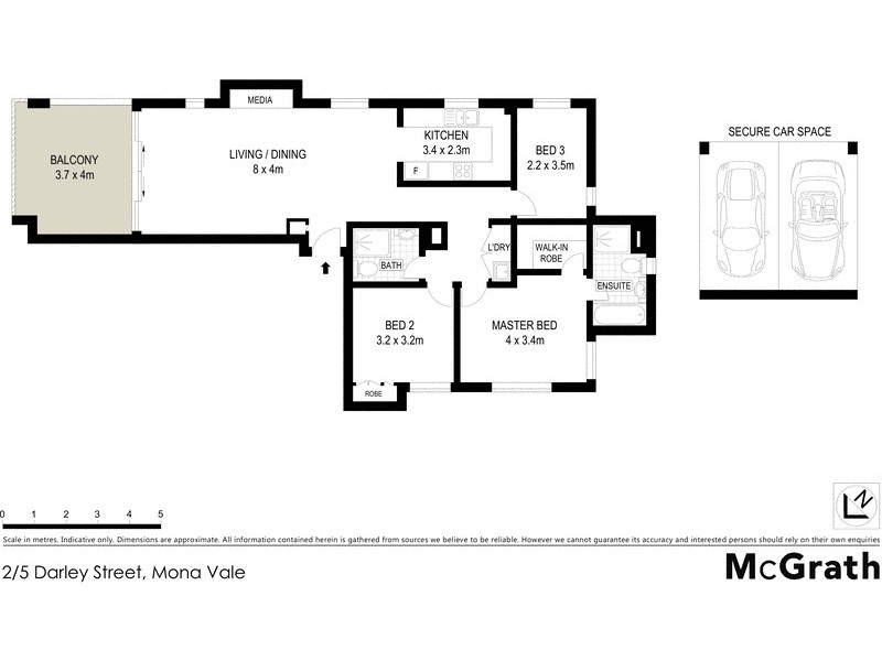 2/5 Darley Street, Mona Vale NSW 2103 Floorplan