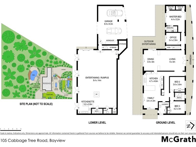 105 Cabbage Tree Road, Bayview NSW 2104 Floorplan