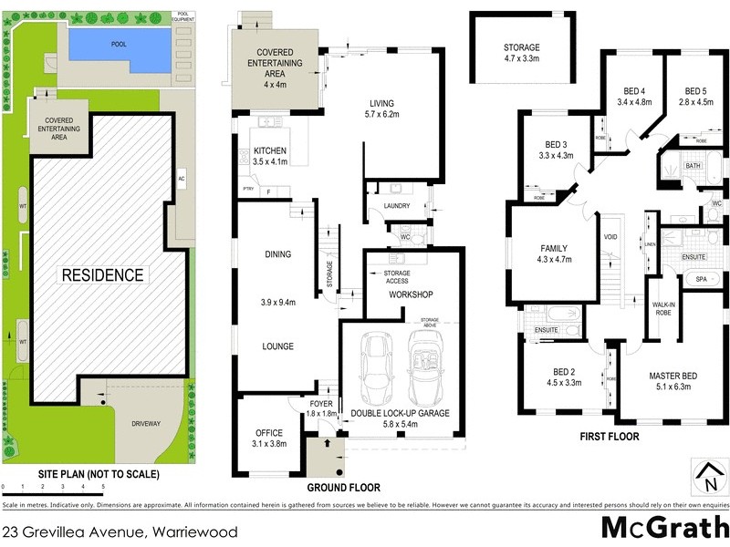 23 Grevillea Avenue, Warriewood NSW 2102 Floorplan