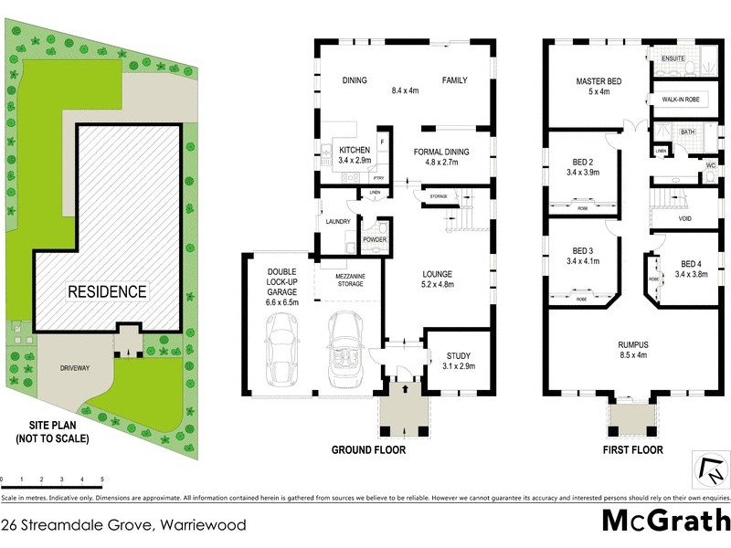 26 Streamdale Grove, Warriewood NSW 2102 Floorplan