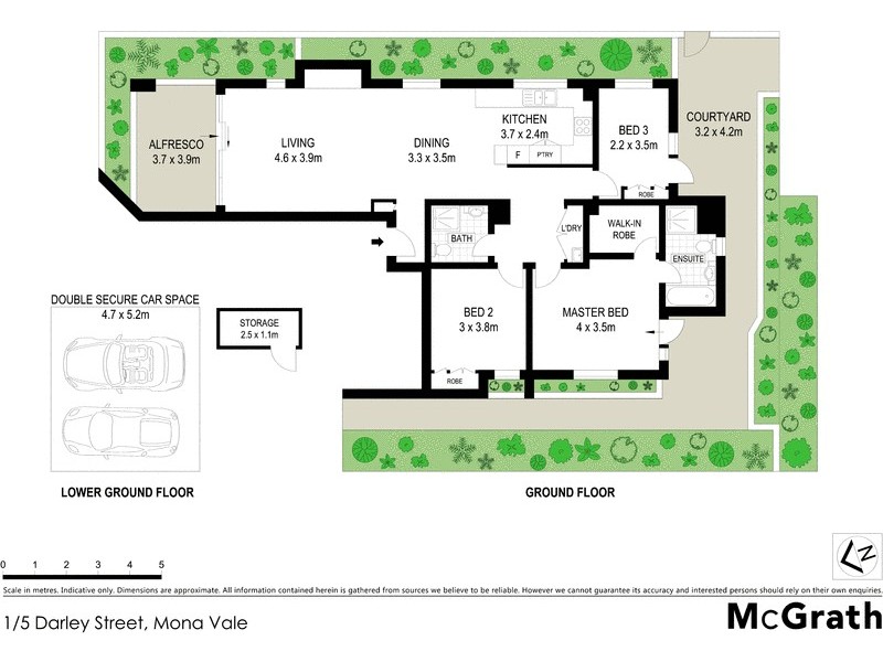 1/5 Darley Street, Mona Vale NSW 2103 Floorplan