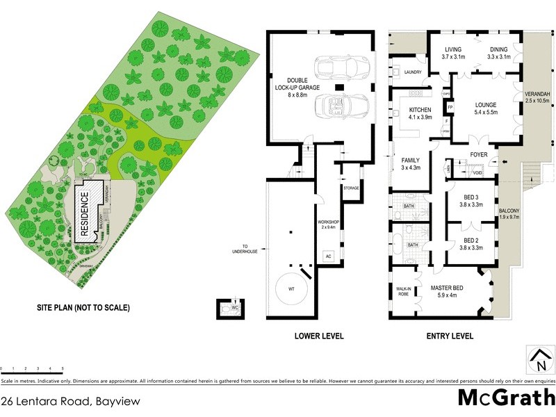 26 Lentara Road, Bayview NSW 2104 Floorplan