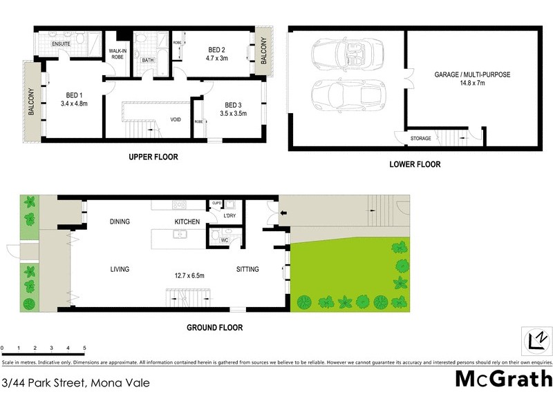 3/44 Park Street, Mona Vale NSW 2103 Floorplan