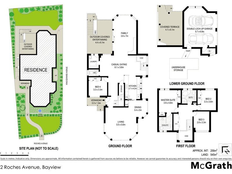 2 Roches Avenue, Bayview NSW 2104 Floorplan