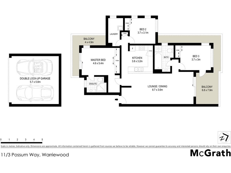 11/3 Possum Way, Warriewood NSW 2102 Floorplan